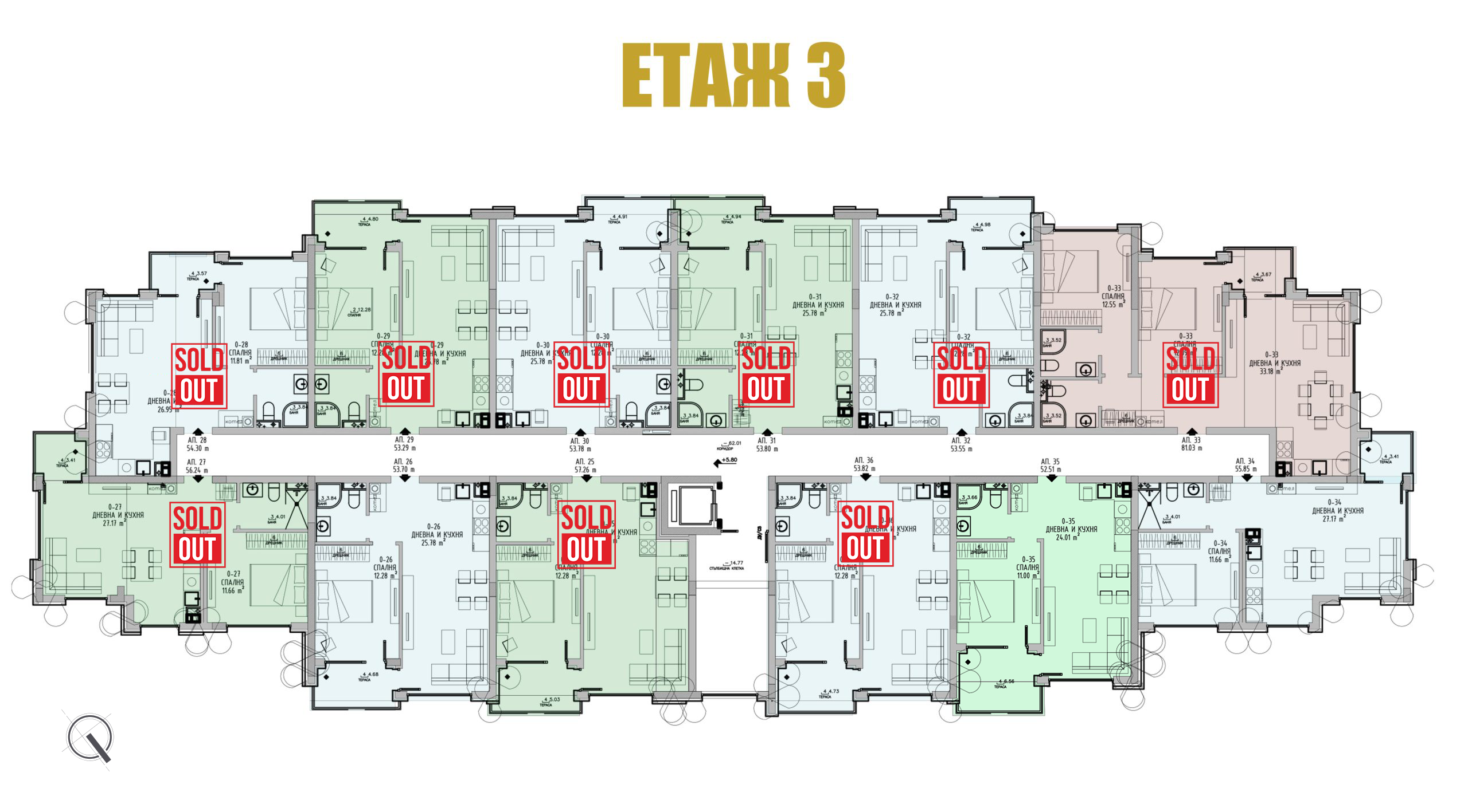 Dia Deluxe IV етаж 3