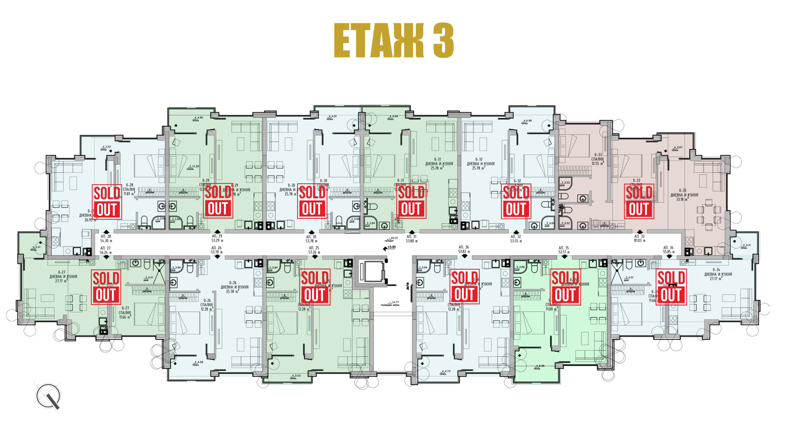 Dia Deluxe IV етаж 3